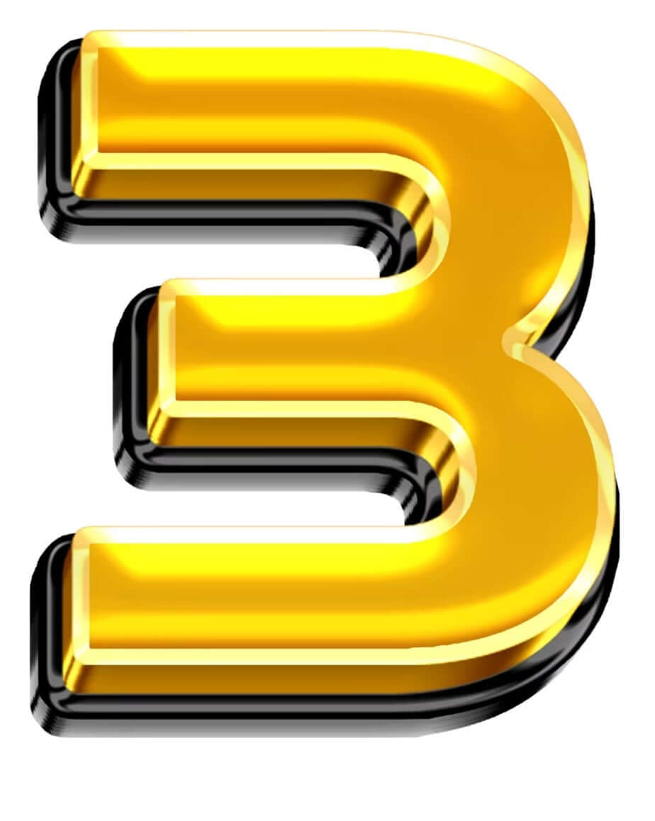 Gold Toned Number Set Zero Through Nine Big Numerals For Birthdays Weddings Graduations And Party Photos