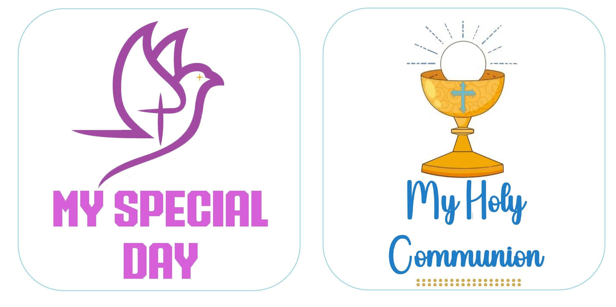 Church Photo Booth Prop Set For First Communion Celebrations And Religious Events