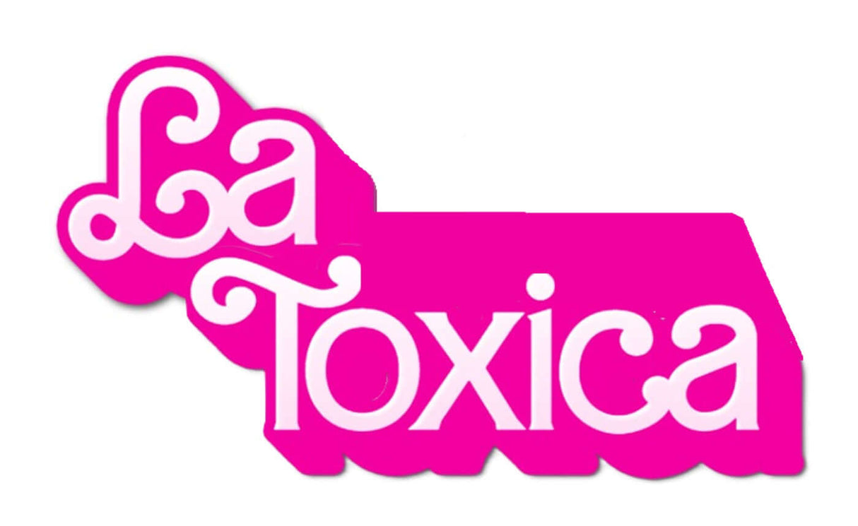 La Toxica Big Individual Prop in vibrant pink color, perfect for parties and events.