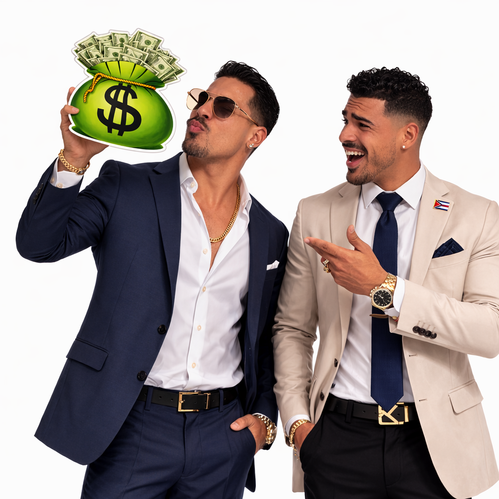 Money Bag - Colorful and Funny Photo Booth Props