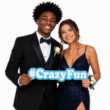 #CrazyFun PVC Photo Booth Prop