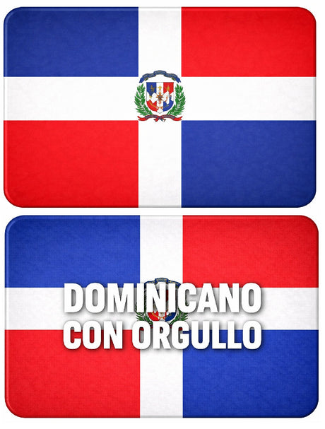 SPANISH DOMINICANO Collection - Photo Booth Sign Props in Spanish - Set of 5 - Double sided (Copy) featuring flag and text.