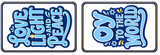 Hanukkah - Photo Booth Sign Props . Set of5  - Double Sided