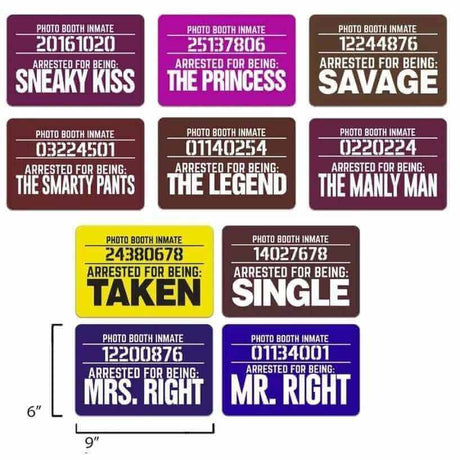 "Arrest Tag #2" Collection - Eventprinters.com