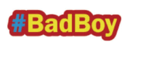 #BadBoy colorful prop, part of new collection, 17" long, 6mm thick, anti-glare, high-quality design for fun and style.