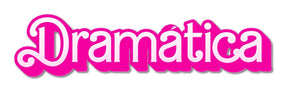 Dramatica Individual Prop in vibrant pink font showcasing its stunning design and quality.