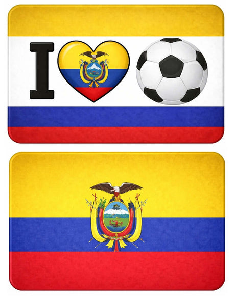 World Cup Ready Double Sided Ecuador Soccer Prop For Photos Stadiums And Social Posts