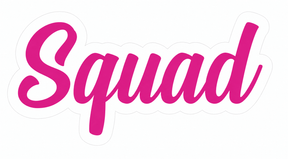 Squad PVC Photo Booth Prop for Parties Weddings and Corporate Events Glare Free Crisp Moments Modern Accessory