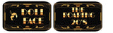 Doll Face Gatsby Black And Gold Photo Booth Prop Set Five-Piece PVC Wedding Props For Glamorous Photo Moments