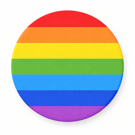Colorful Pride Themed Photo Props Set 5 Pieces Each 10 Inches Durable 6mm PVC For Festive Celebrations