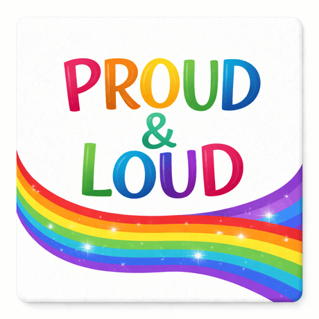 Colorful Pride Themed Photo Props Set 5 Pieces Each 10 Inches Durable 6mm PVC For Festive Celebrations.