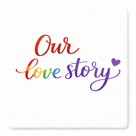 Colorful Pride Themed Photo Props Set 5 Pieces Each 10 Inches Durable 6mm PVC For Festive Celebrations