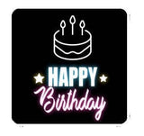 Birthday Neon Photo Booth Props 5 Piece Set For Fun Festive Photo Booth Moments And Party Memories
