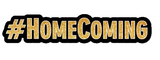 #Homecoming (Gold) PVC Photo Booth Prop