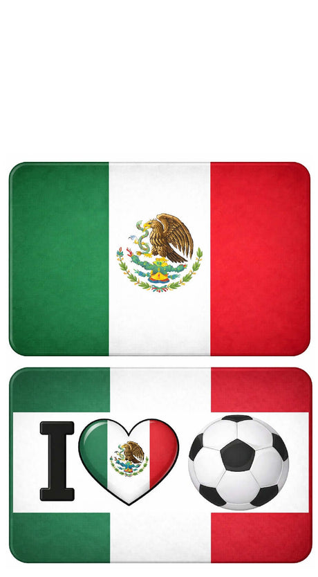 Soccer Mexico Double Sided Prop Sign World Cup Pride High Visibility For Home Watch Parties Office Decor