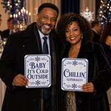 Holiday Corporate - Photo Booth Sign Props . Set of5  - Double Sided